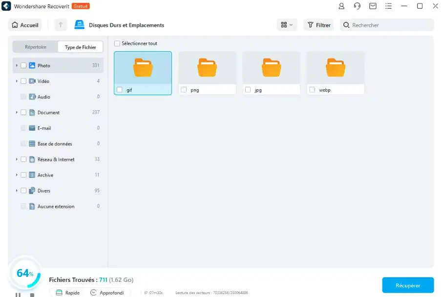 Wondershare Recoverit Analysez la corbeille Wondershare Recoverit Analysez la corbeille