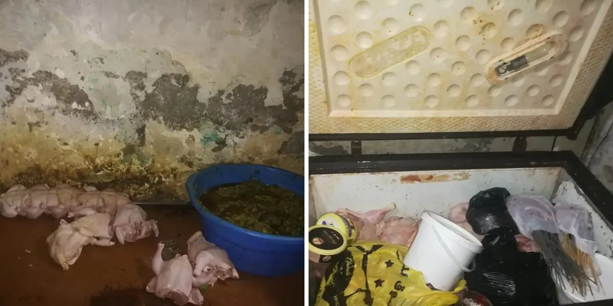 Les conditions sanitaires choquantes dans un restaurant de poulet à El Harrach (IMAGES)