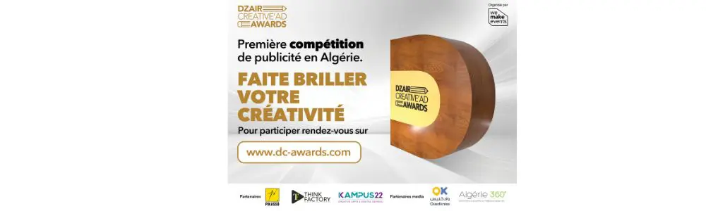 Les Dzair Creative Ad Awards célèbrent la créativité dans la publicité algérienne.