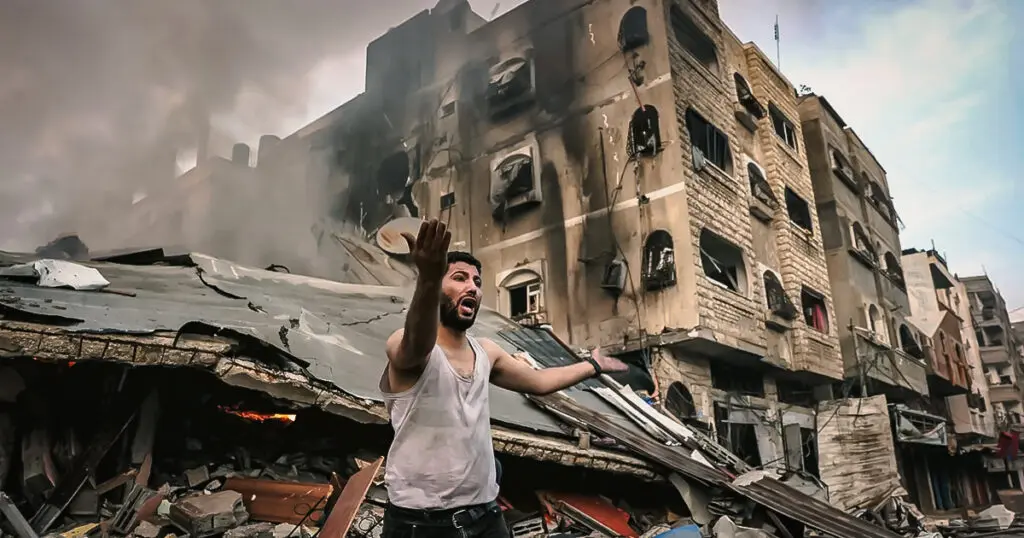 6e jour Guerre Hamas – Israël : à Gaza, la situation est « catastrophique »