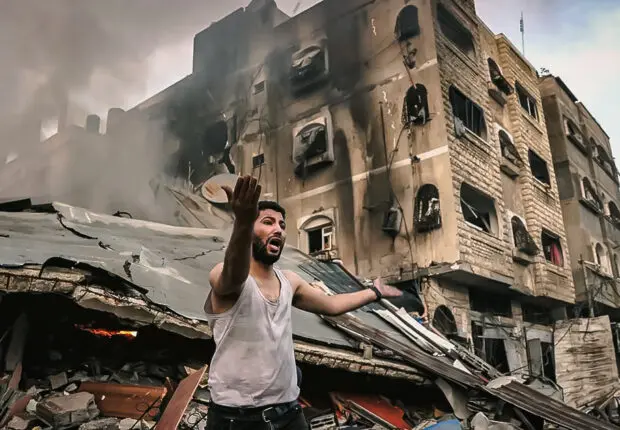 6e jour Guerre Hamas – Israël : à Gaza, la situation est « catastrophique »