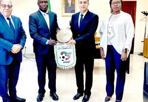 CAN 2023 en Côte d’Ivoire : Sadi débat d’importants points avec l’ambassadeur ivoirien