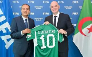 Le président de la FIFA Gianni Infantino attendu en Algérie à cette date