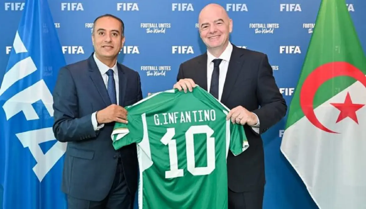 Rencontre fructueuse entre Sadi et le président de la FIFA, Infantino