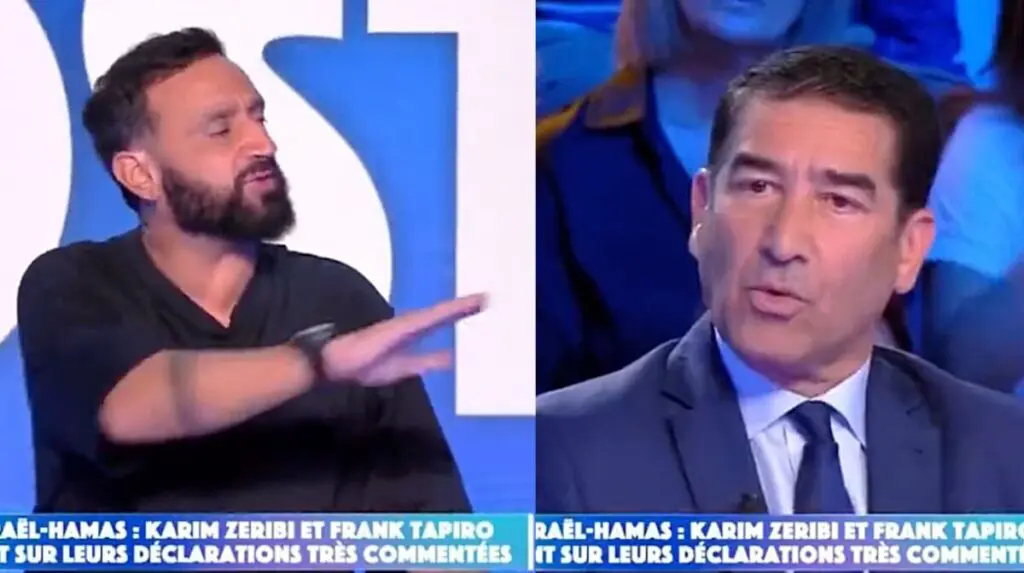 France : Karim Zéribi défend la Palestine sur TPMP, Cyril Hanouna agacé le recadre