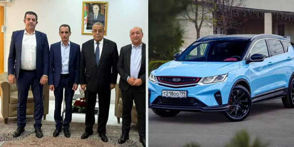 Début de l’importation de véhicules Geely en Algérie : Aoun met un coup de pression