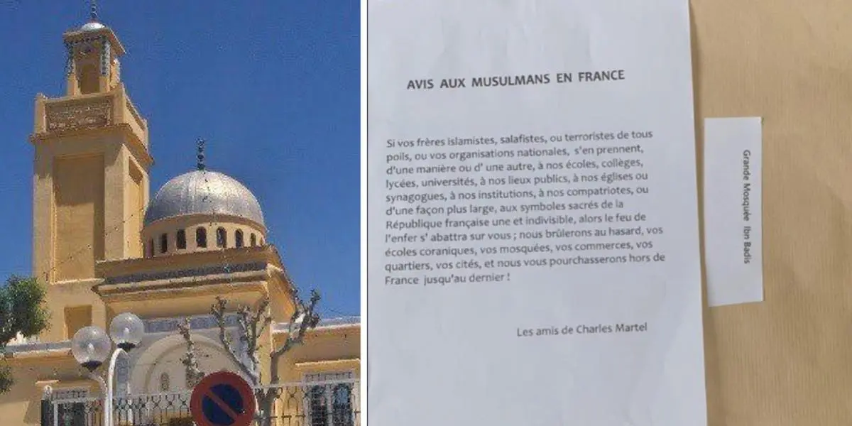 Une mosquée menacée en France : « nous vous brûlerons et pourchasserons jusqu’au dernier »