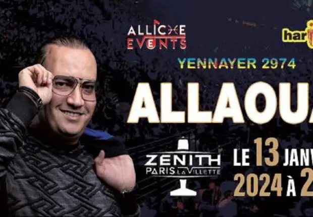 Allaoua revient au Zénith de Paris pour un concert exceptionnel dédié à la femme Kabyle