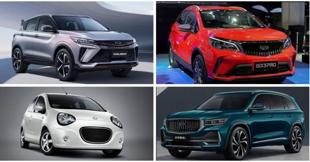 Véhicules Geely en Algérie : les prix des modèles disponibles dévoilés