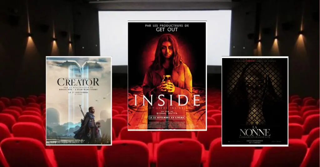 Inside, The Nun II, The Creator et Saw X au cinéma Garden City ces 17 et 18 novembre