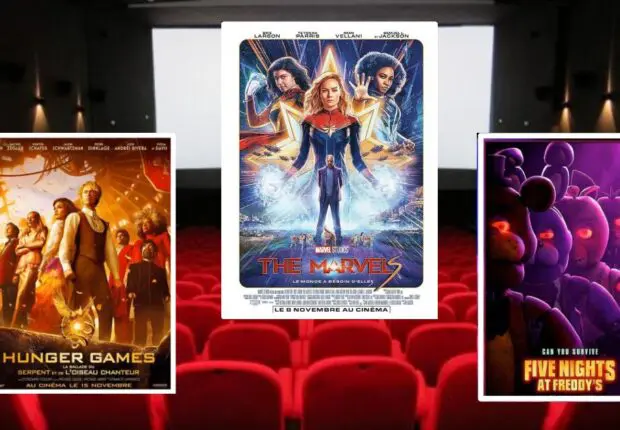 Hunger Games, The Marvels et Five Nights at Freddy’s au cinéma Garden City ce week-end