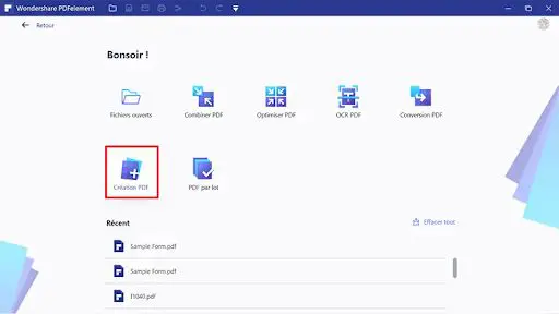 Création d'un PDF de base à partir d'une image Création d'un PDF de base à partir d'une image