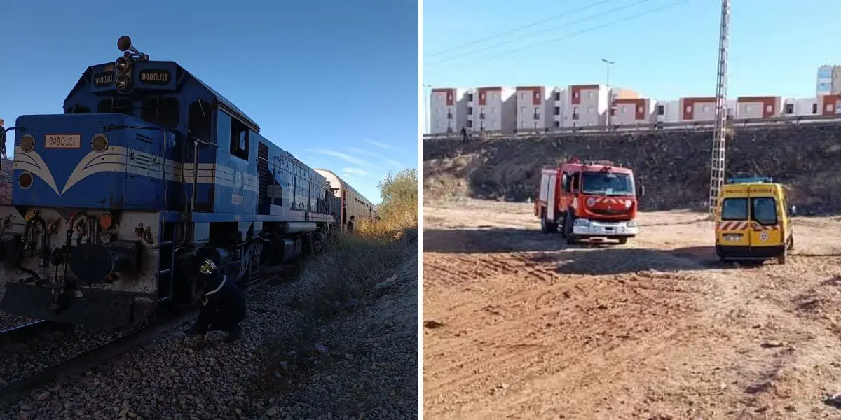 Un tragique accident de train à Sidi Bel Abbès fait un mort