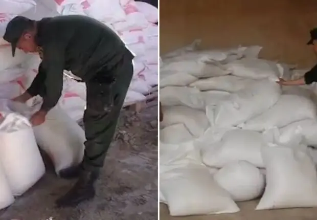 Saisie de 100 quintaux de farine et arrestation de 7 individus à Sidi Saâd