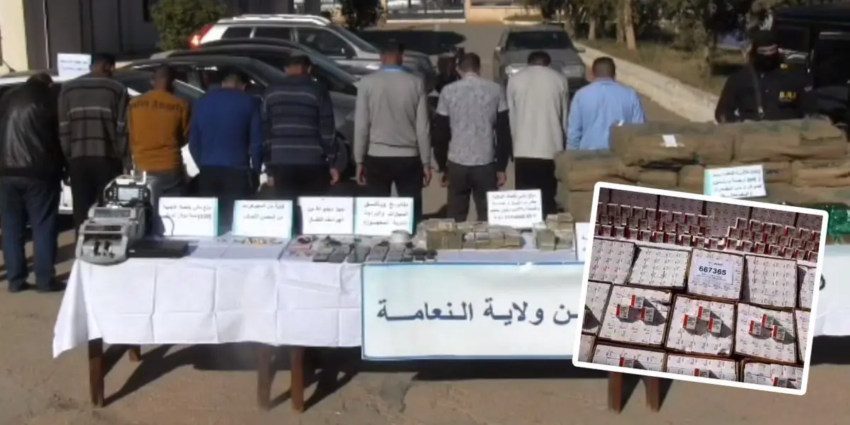 Saisie massive des autorités : un réseau de trafic démantelé dans plusieurs wilayas