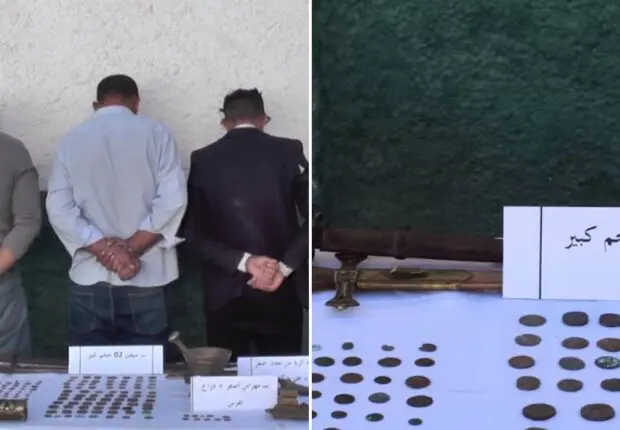 Démantèlement d’un réseau criminel de trafic d’antiquités à Ain Defla