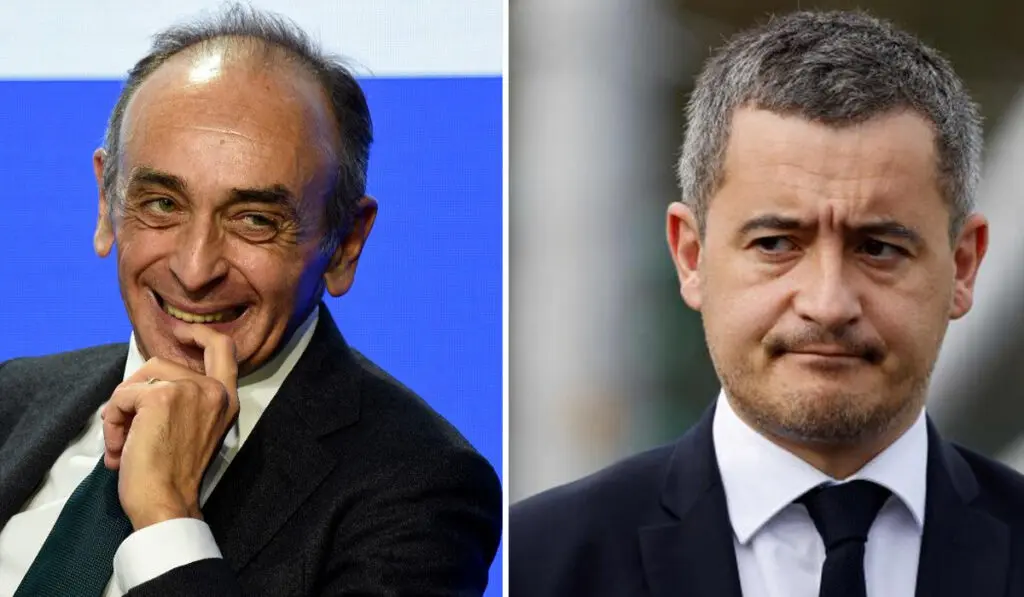 « Mon 2ᵉ prénom, c’est Moussa » : vive passe d’armes entre Gérald Darmanin et Éric Zemmour