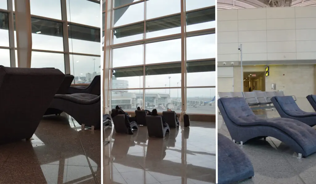 Aéroport d’Alger : des transats pour améliorer le confort des voyageurs