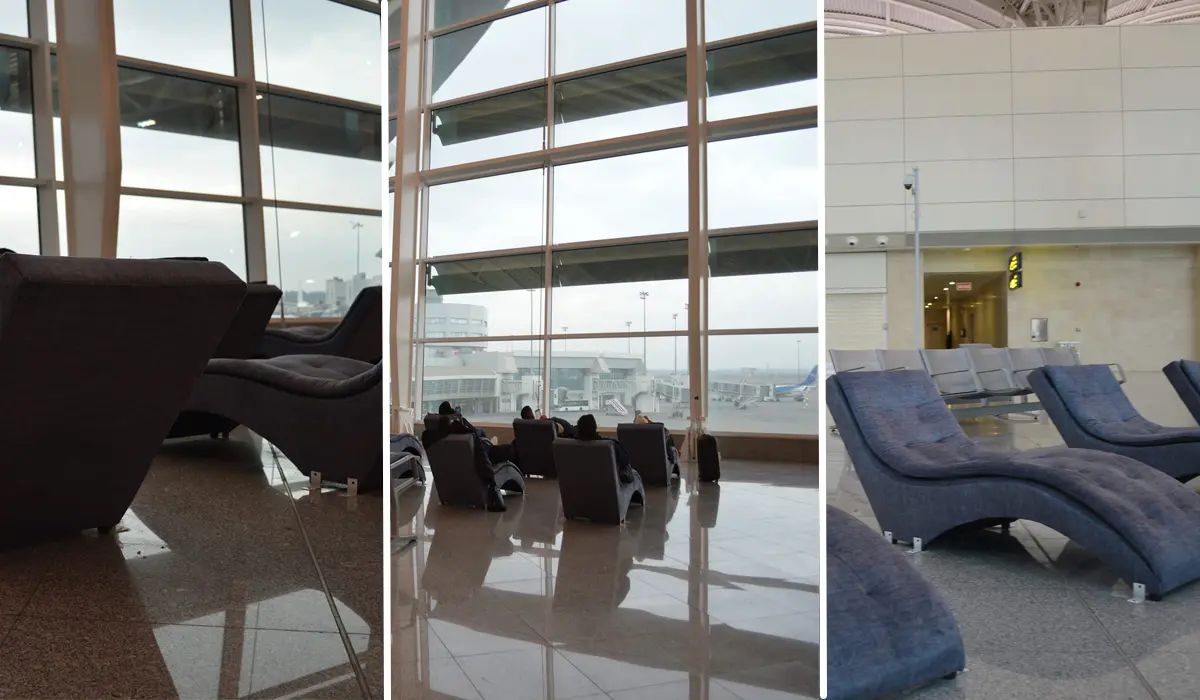 Aéroport d’Alger : des transats pour améliorer le confort des voyageurs