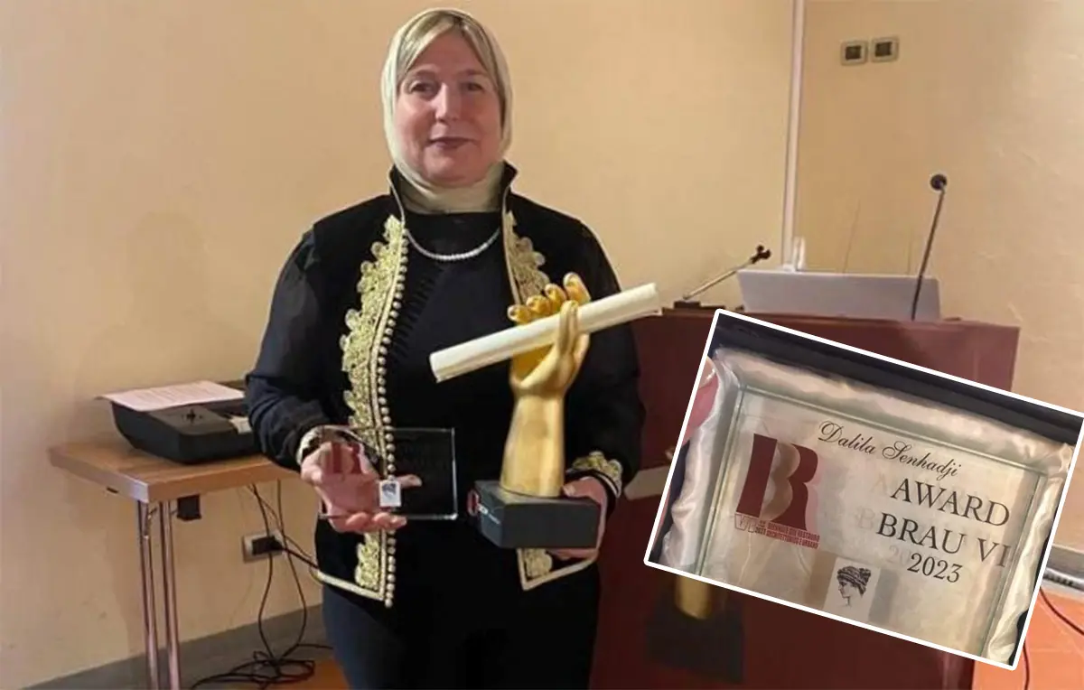 Italie : l&rsquo;architecte algérienne Dalila Senhadji décroche le Hypatia International Award