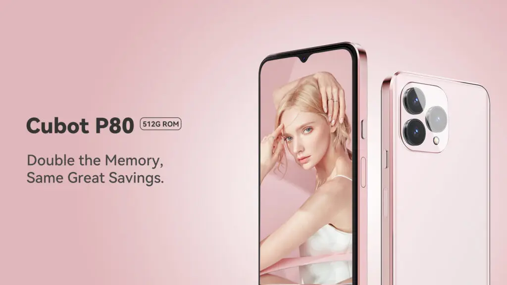 Dévoilement de l’avenir de la technologie mobile : le P80 avec 512 Go de mémoire