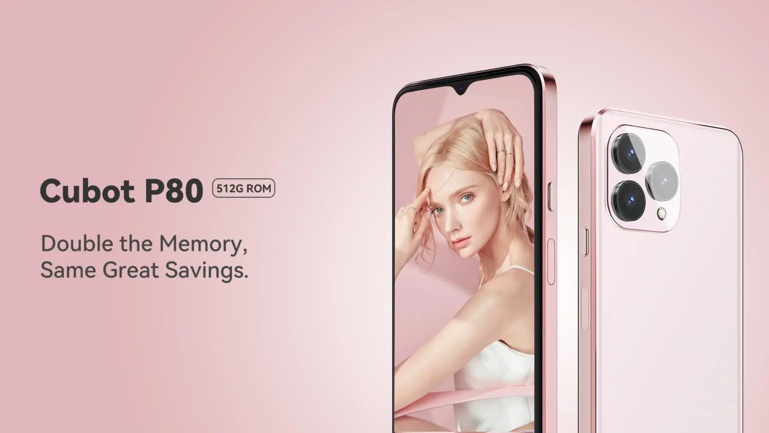 Dévoilement de l’avenir de la technologie mobile : le P80 avec 512 Go de mémoire