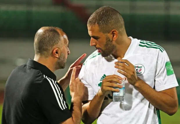 Le bel hommage de la FIFA à Belmadi et Slimani