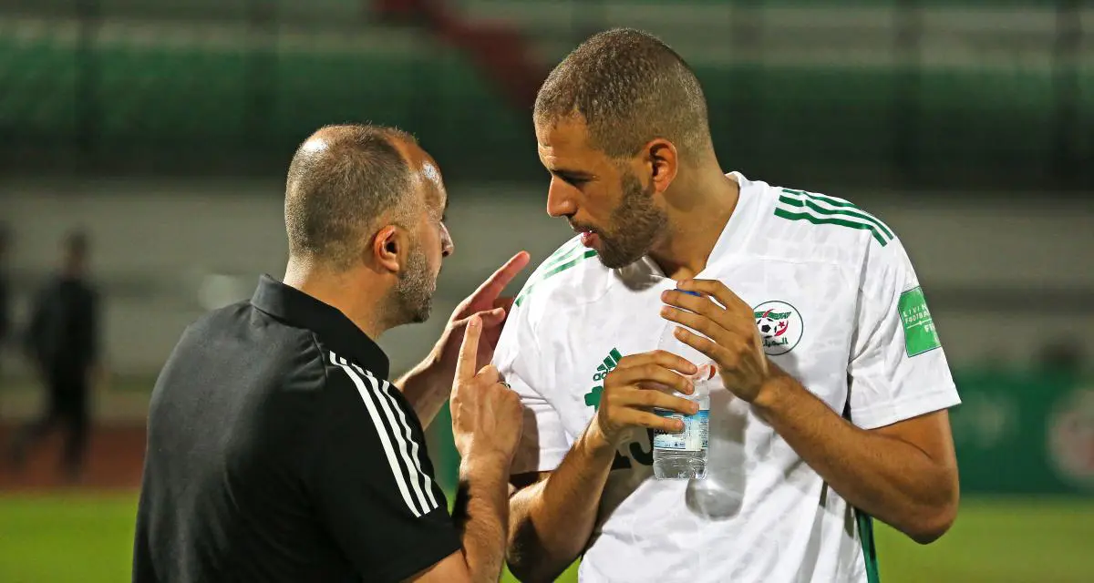Le bel hommage de la FIFA à Belmadi et Slimani