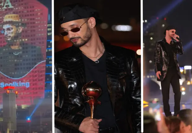 Le chanteur algérien Soolking honoré au festival DIAFA à Dubaï