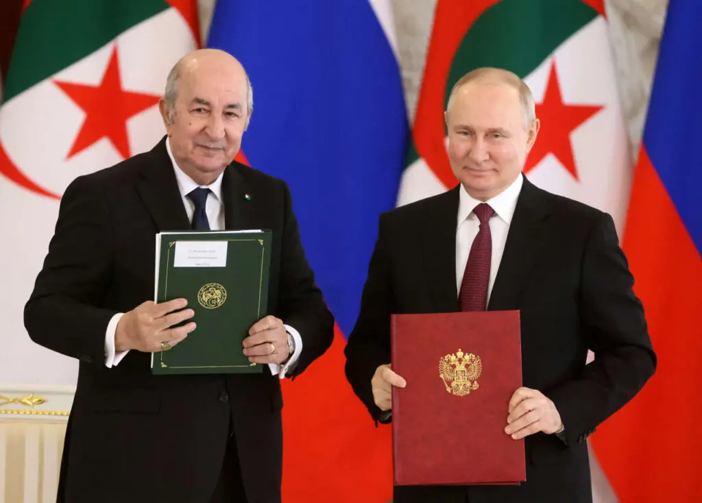 1er Novembre : Poutine envoie un message de félicitations à Tebboune