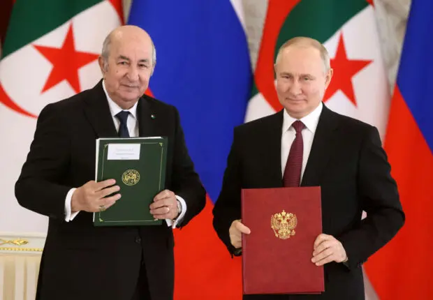 1er Novembre : Poutine envoie un message de félicitations à Tebboune