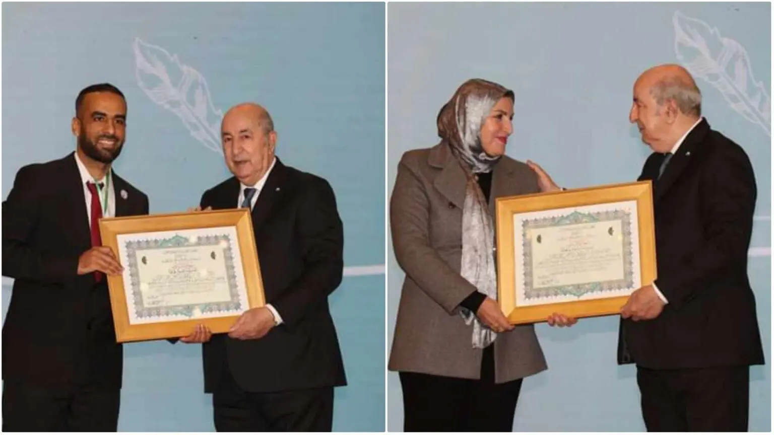 Lauréats du prix du président de la République du journaliste professionnel (Vidéo)