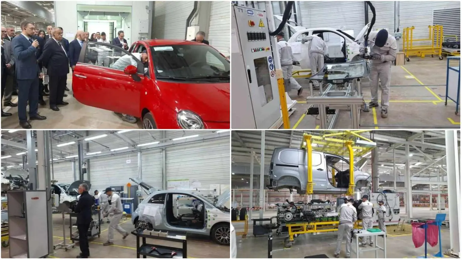 L’usine FIAT d’Oran produira 50.000 véhicules d’ici fin 2024 1.200 emplois d’ici 2026
