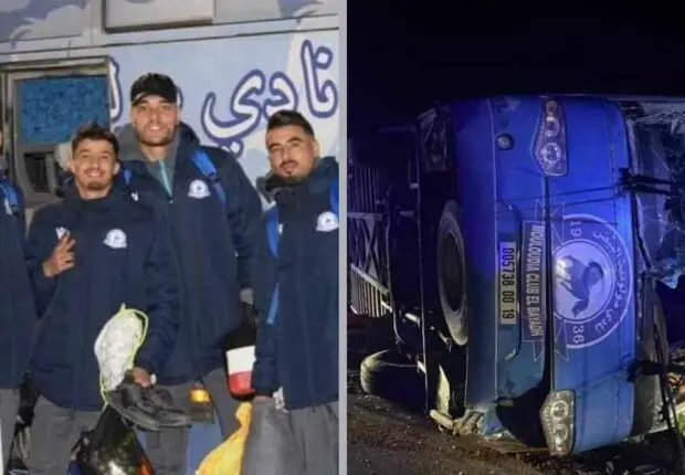[DRAME] Le bus du MC El-Bayadh se renverse : 2 morts et plusieurs blessés