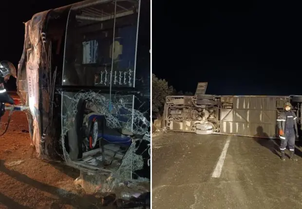 Un accident de la route fait 46 blessés à Sidi Bel Abbès
