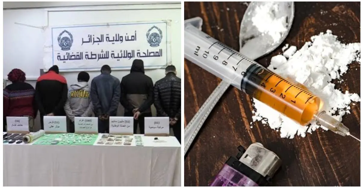 Trafic d’héroïne : un réseau dirigé par des migrants subsahariens tombe à Alger