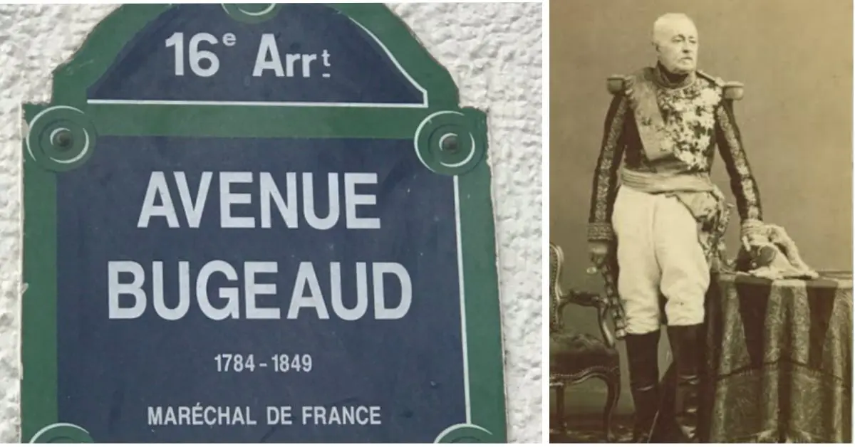 Une rue au nom du général Bugeaud, ancien tortionnaire colonial, rebaptisée à Paris