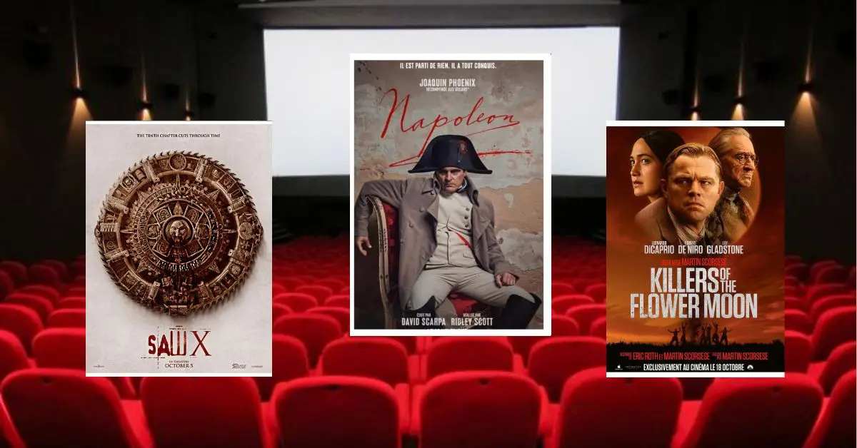 Saw X, Napoléon et Killers of The Flower Moon au cinéma Garden City ces 14 et 15 décembre
