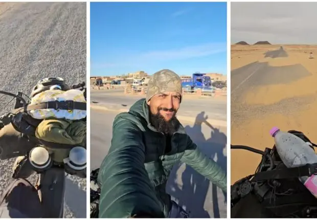 D’Oran à Tinzaouatin à vélo, un aventurier algérien se lance à la conquête du Sahara