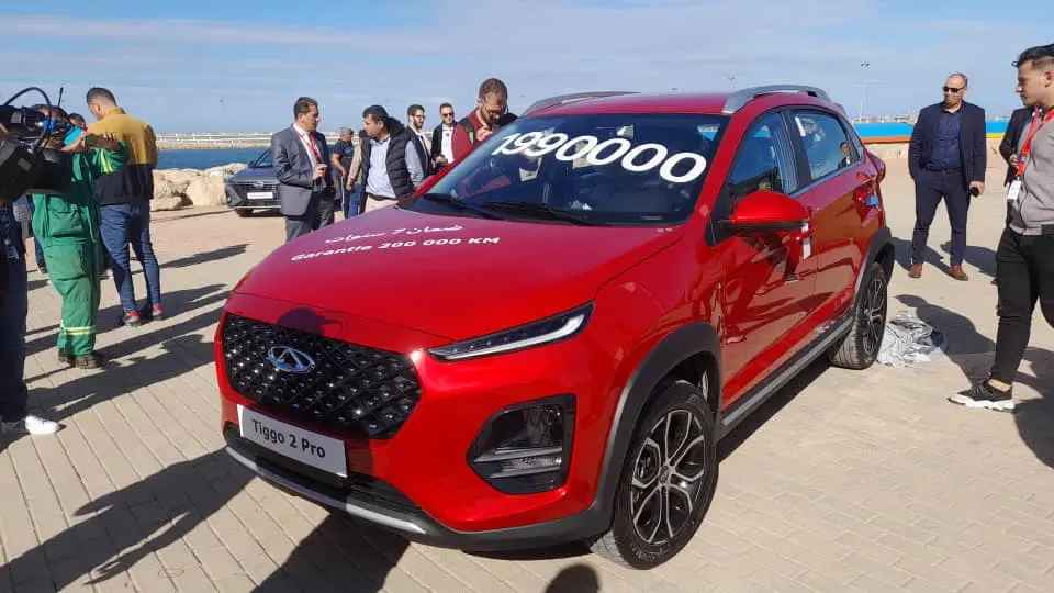 Chery lancera la vente ses véhicules à Alger à cette date