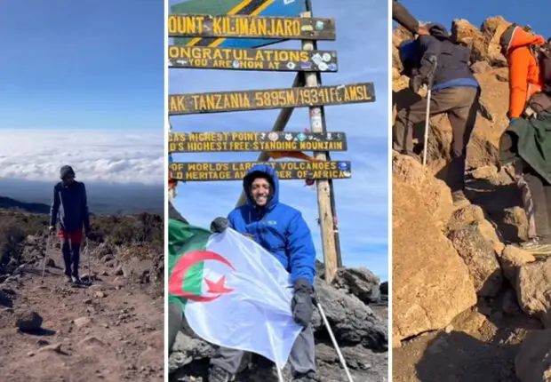 Isco Meddahi, 1ᵉʳ Algérien à mobilité réduite à gravir le Kilimandjaro