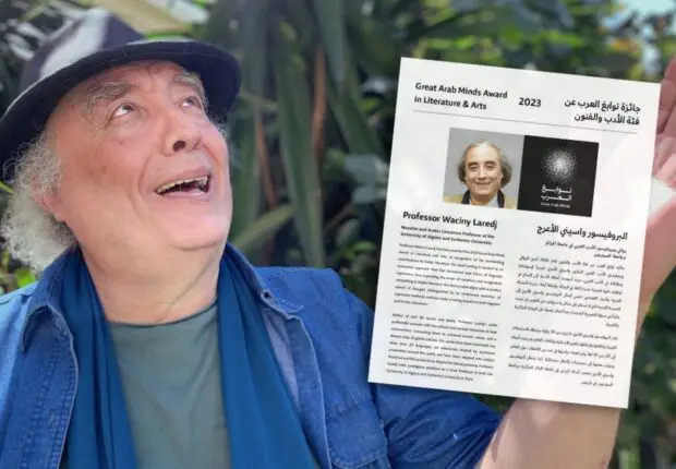 Waciny Laredj remporte le « Nobel » arabe de la littérature