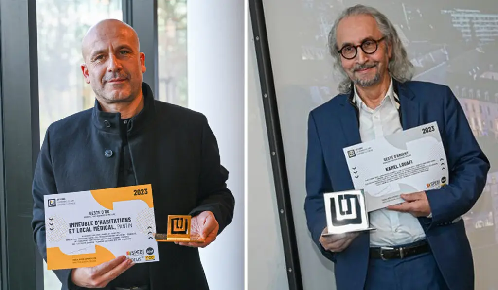 Les deux architectes algériens Kamel Louafi et Amar Lounas récompensés à Paris