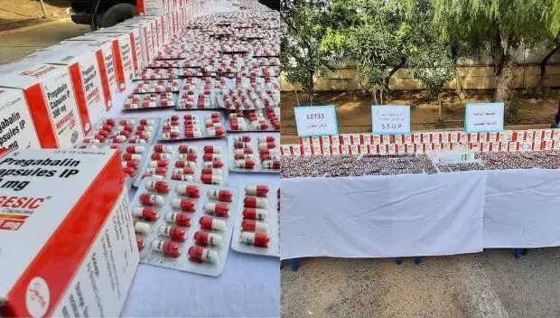 Les STUP saisissent 12 700 comprimés psychotropes à Blida
