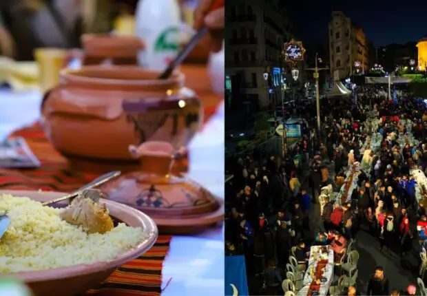 Yennayer 2974 : Plus de 1600 personnes autour d’un couscous à la Grande-Poste d’Alger