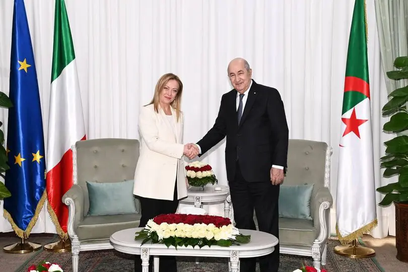 Le président Tebboune reçoit un appel de la Première ministre italienne