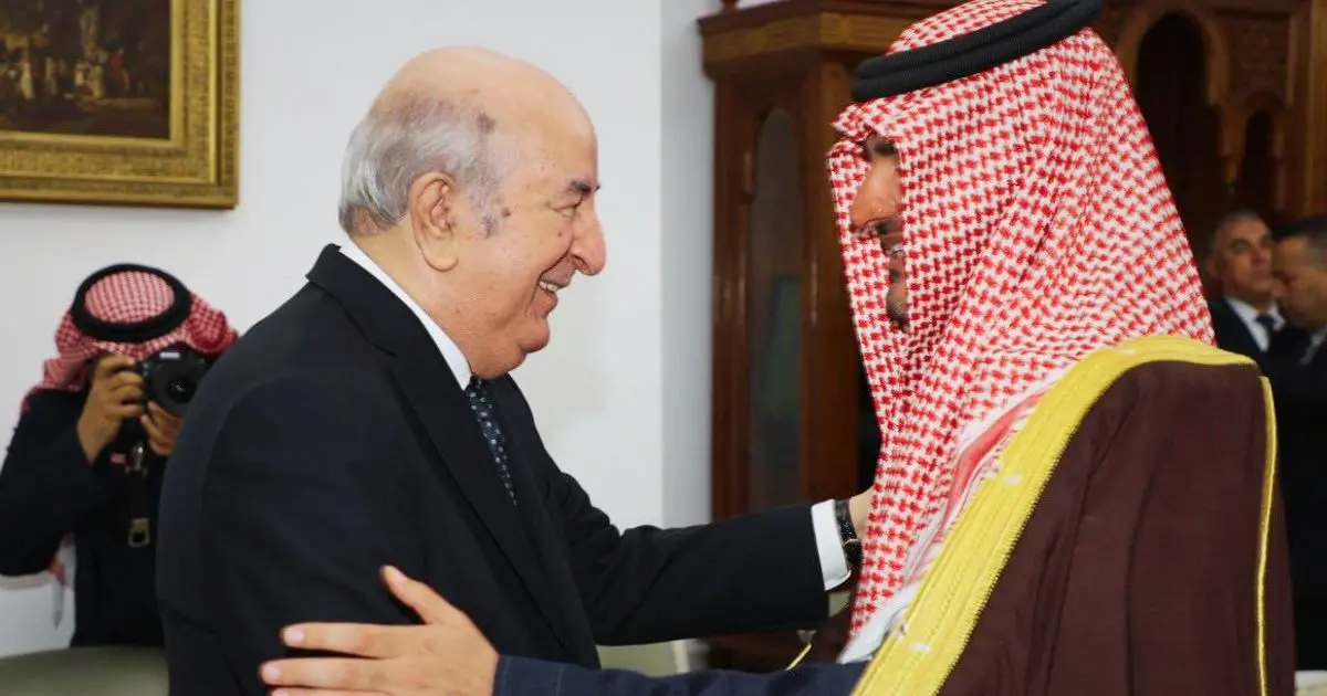 Le président Tebboune reçoit le ministre saoudien de l’Intérieur (photos)