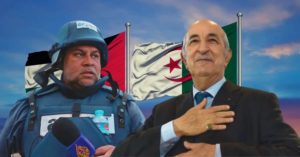 Le message émouvant de Wael Al-Dahdouh au président Tebboune et au peuple algérien