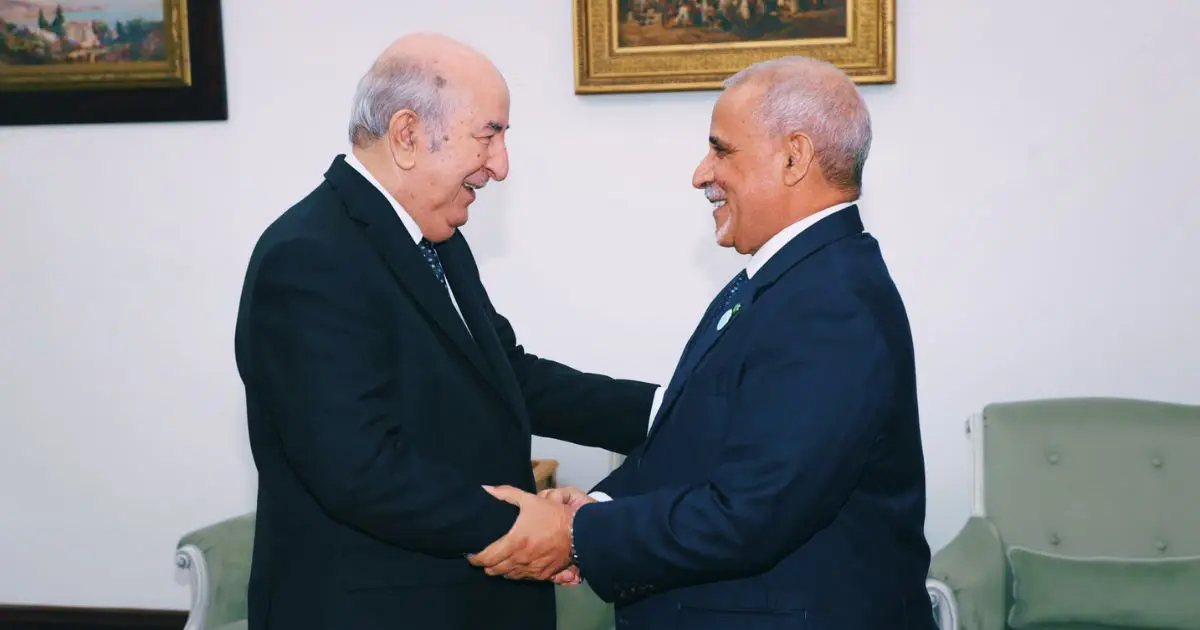 Le président Tebboune reçoit le président de l’APN mauritanien (photos)