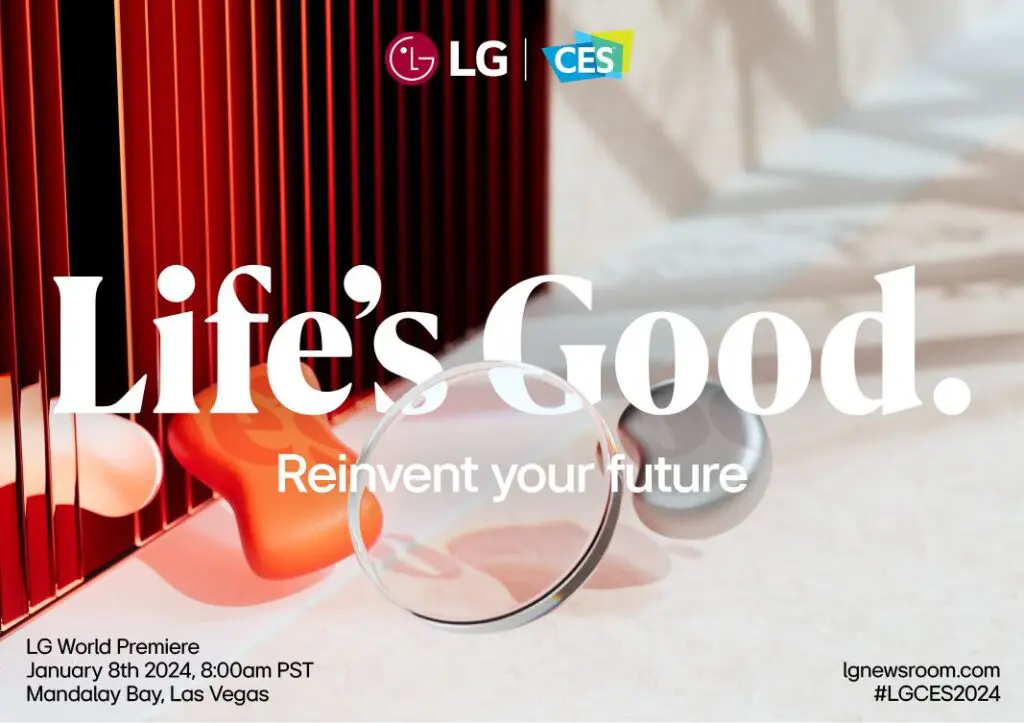 Salon CES 2024 : LG présente ses solutions pour améliorer votre quotidien